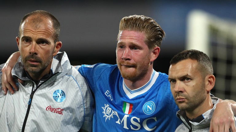 Kevin De Bruyne's blessuredip lijkt onvermijdelijk